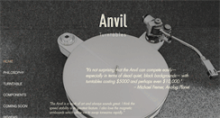 Desktop Screenshot of anvilturntables.com